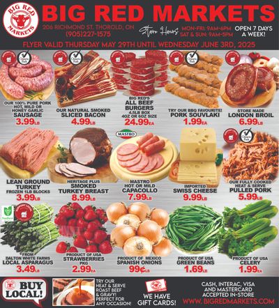 Big Red Markets Flyer May 29 to June 4 Big Red Markets Flyer May 29 to June 4