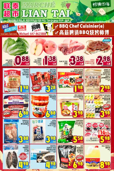 Marche Lian Tai Flyer May 29 to June 4 Marche Lian Tai Flyer May 29 to June 4