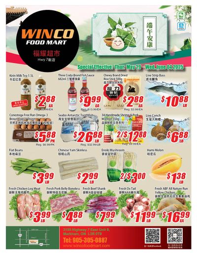 WinCo Food Mart (HWY 7) Flyer May 29 to June 4