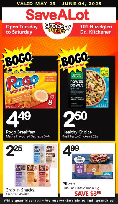 SaveALot Grocery Outlet Flyer May 29 to June 4 SaveALot Grocery Outlet Flyer May 29 to June 4
