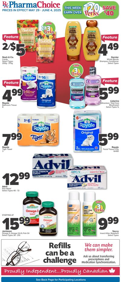 PharmaChoice (ON & Atlantic) Flyer May 29 to June 4 PharmaChoice (ON & Atlantic) Flyer May 29 to June 4