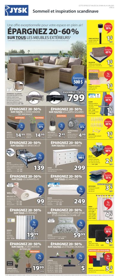JYSK (QC) Flyer May 29 to June 4