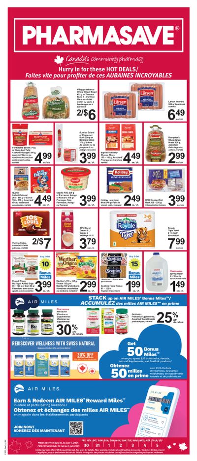 Pharmasave (NB) Flyer May 30 to June 5