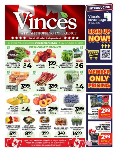Vince's Market Flyer May 29 to June 11 Vince's Market Flyer May 29 to June 11