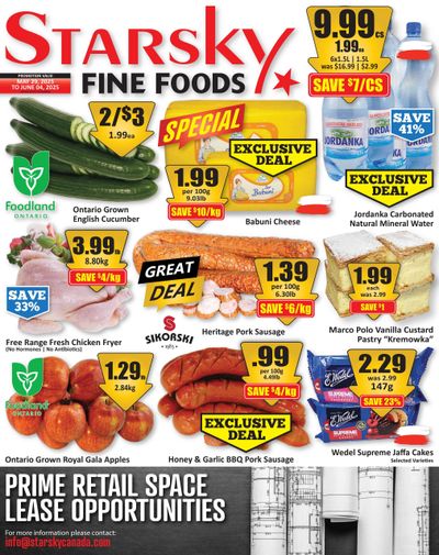 Starsky Foods Flyer May 29 to June 4 Starsky Foods Flyer May 29 to June 4