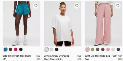 Lululemon Canada We Made Too Much Sale + FREE Shipping: Save up to 50% on Select Styles