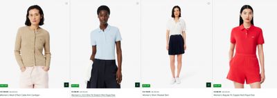 Lacoste Canada Semi-Annual Sale: Save up to 40% Off Lacoste Canada Semi-Annual Sale: Save up to 40% Off