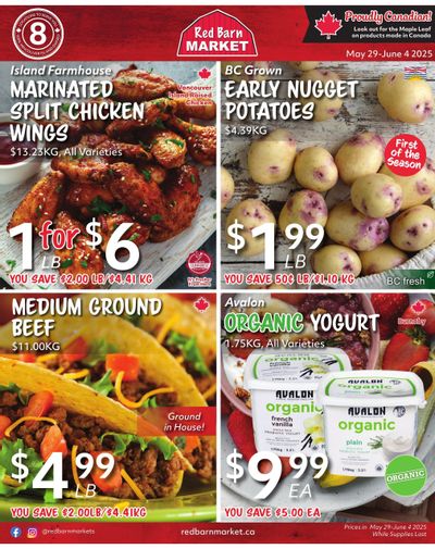 Red Barn Market Flyer May 29 to June 4 Red Barn Market Flyer May 29 to June 4