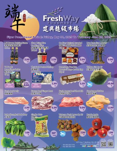 FreshWay Foodmart Flyer May 30 to June 5 FreshWay Foodmart Flyer May 30 to June 5