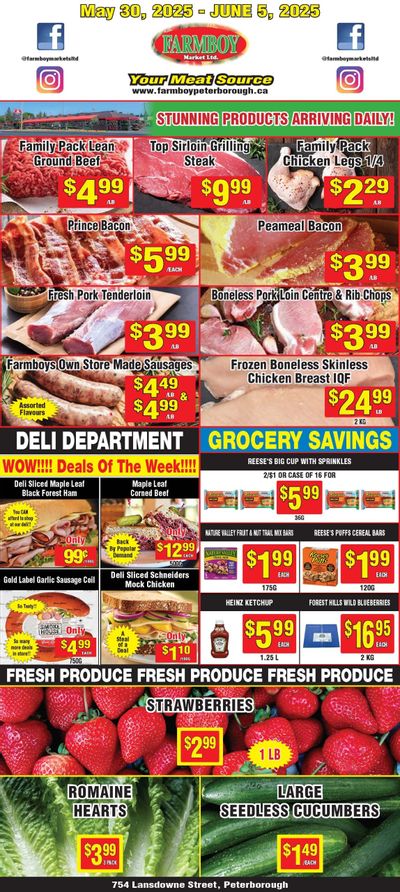 Farmboy Peterborough Flyer May 30 to June 5 Farmboy Peterborough Flyer May 30 to June 5