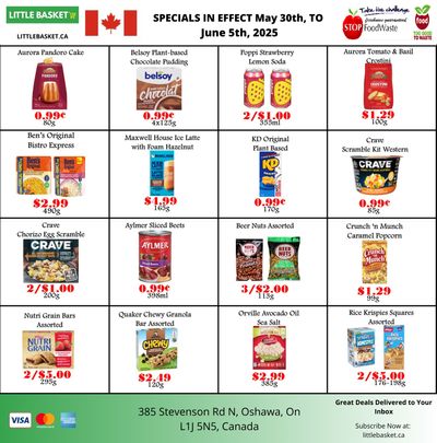 Little Basket Flyer May 30 to June 5 Little Basket Flyer May 30 to June 5