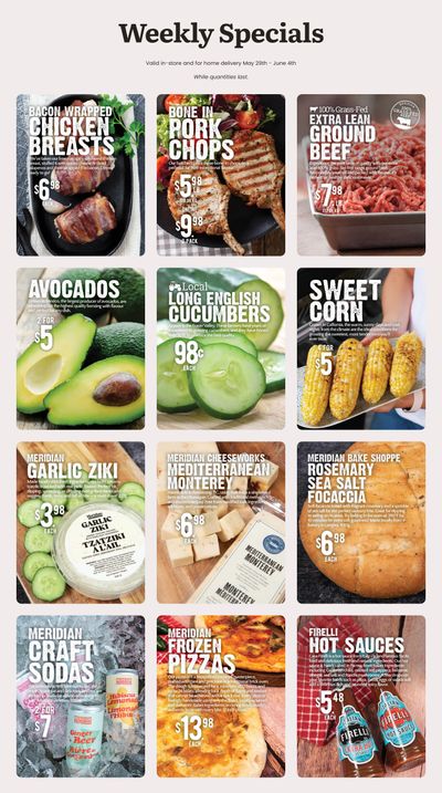 Meridian Farm Market Flyer May 29 to June 4 Meridian Farm Market Flyer May 29 to June 4
