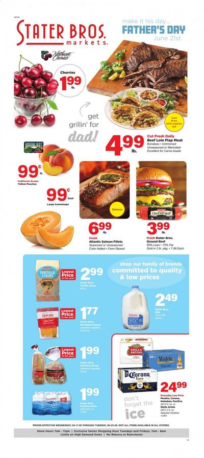 Stater Bros. Weekly Ad & Flyer June 17 to 23