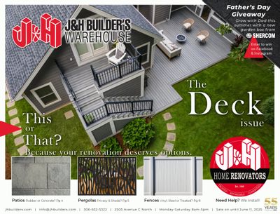 J&H Builder's Warehouse Flyer May 29 to June 11 J&H Builder's Warehouse Flyer May 29 to June 11