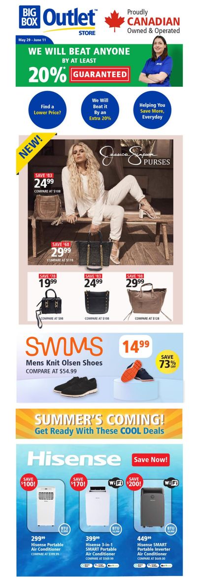 Big Box Outlet Store Flyer May 29 to June 11 Big Box Outlet Store Flyer May 29 to June 11