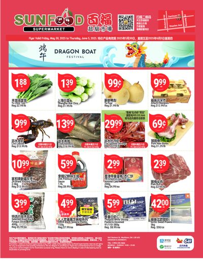 Sunfood Supermarket Flyer May 30 to June 5 Sunfood Supermarket Flyer May 30 to June 5