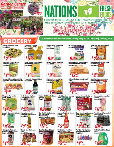 Nations Fresh Foods (Brampton) Flyer May 30 to June 5