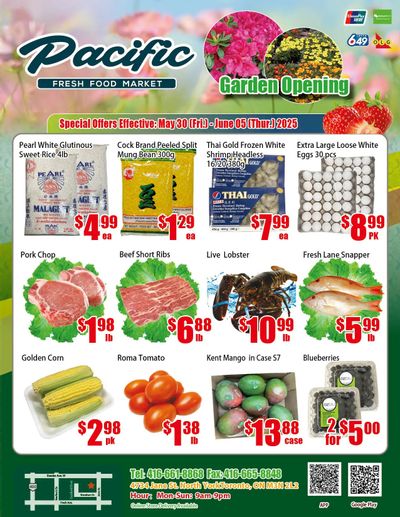 Pacific Fresh Food Market (North York) Flyer May 30 to June 5