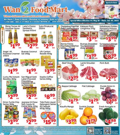 Wan 2 Food Mart Flyer May 30 to June 5 Wan 2 Food Mart Flyer May 30 to June 5