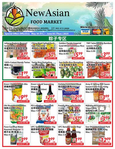 New Asian Food Market Flyer May 30 to June 5 New Asian Food Market Flyer May 30 to June 5