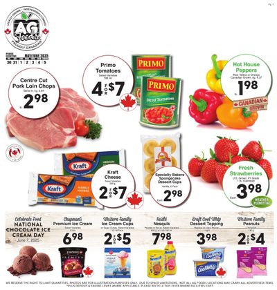 AG Foods Flyer May 30 to June 5 AG Foods Flyer May 30 to June 5