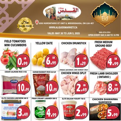 Al-Quds Supermarket Flyer May 30 to June 5