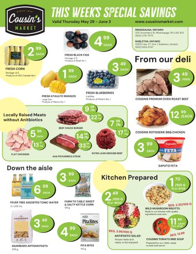 Cousin's Market Flyer May 29 to June 3 Cousin's Market Flyer May 29 to June 3