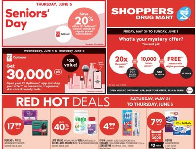 Shoppers Drug Mart Canada: Mystery Offer + Bonus Redemption + 2 Day Sale + More