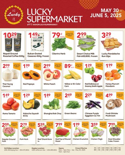 Lucky Supermarket (Winnipeg) Flyer May 30 to June 5