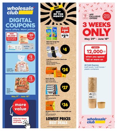 Wholesale Club (ON) Flyer May 29 to June 18