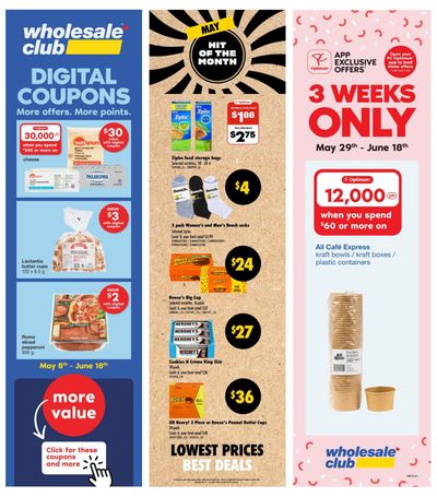 Wholesale Club (Atlantic) Flyer May 29 to June 18 Wholesale Club (Atlantic) Flyer May 29 to June 18