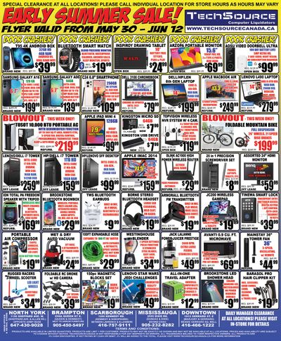TechSource Flyer May 30 to June 12