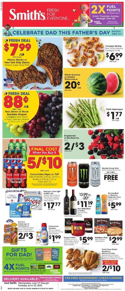 Smith's Weekly Ad & Flyer June 17 to 23
