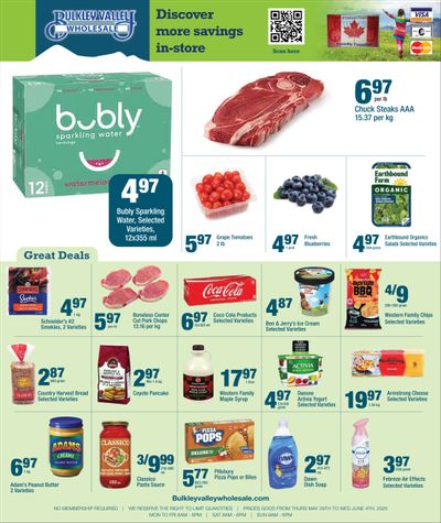 Bulkley Valley Wholesale Flyer May 29 to June 4 Bulkley Valley Wholesale Flyer May 29 to June 4