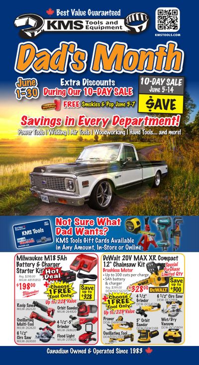 KMS Tools and Equipment Flyer June 1 to 30 KMS Tools and Equipment Flyer June 1 to 30