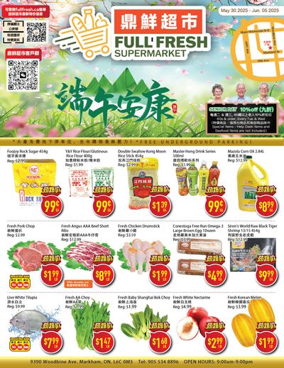 Full Fresh Supermarket Flyer May 30 to June 5 Full Fresh Supermarket Flyer May 30 to June 5
