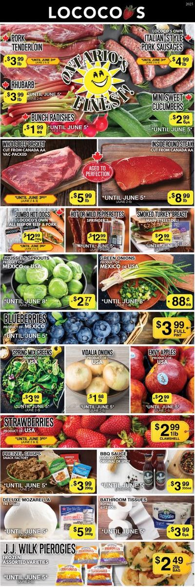 Lococo's Flyer June 2 to 5 Lococo's Flyer June 2 to 5