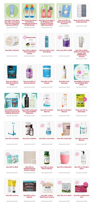 Well.ca Weekly Sales June 2 to 8 Well.ca Weekly Sales June 2 to 8
