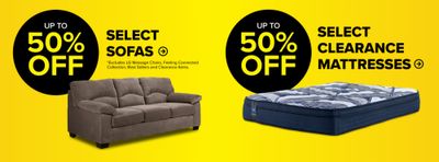 Leon’s Canada: up to 50% off Select Sofas, Clearance Mattresses, Beds, + More Leon’s Canada: up to 50% off Select Sofas, Clearance Mattresses, Beds, + More
