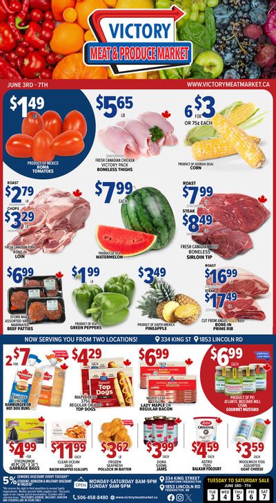 Victory Meat Market Flyer June 3 to 7 Victory Meat Market Flyer June 3 to 7