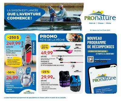 Pronature Flyer June 3 to 23