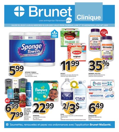 Brunet Clinique Flyer June 5 to 18 Brunet Clinique Flyer June 5 to 18