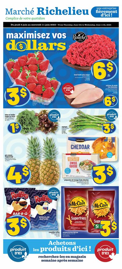 Marche Richelieu Flyer June 5 to 11 Marche Richelieu Flyer June 5 to 11