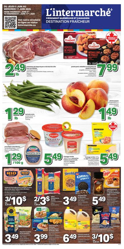 L'inter Marche Flyer June 5 to 11 L'inter Marche Flyer June 5 to 11