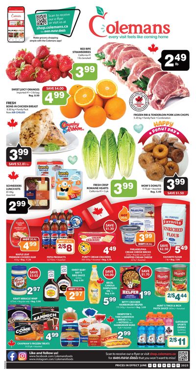 Coleman's Flyer June 5 to 11 Coleman's Flyer June 5 to 11