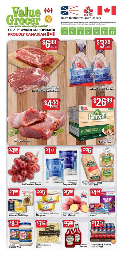 Value Grocer Flyer June 5 to 11 Value Grocer Flyer June 5 to 11