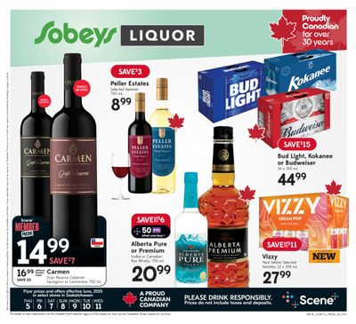 Sobeys (SK) SWCB Flyer June 5 to 11 Sobeys (SK) SWCB Flyer June 5 to 11