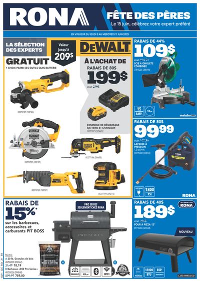 Rona & Rona+ (QC) Flyer June 5 to 11 Rona & Rona+ (QC) Flyer June 5 to 11
