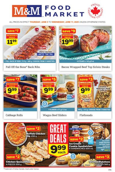 M&M Food Market (ON) Flyer June 5 to 11 M&M Food Market (ON) Flyer June 5 to 11