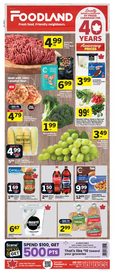 Foodland (Atlantic) Flyer June 5 to 11 Foodland (Atlantic) Flyer June 5 to 11